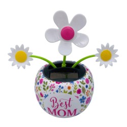 Solar powered toy - dancing flower / ladybugsSolar