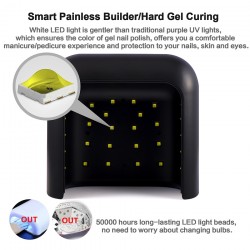 SUNUV SUN3 - 48W - professional nail dryer - UV LED lamp with 2.0 smart timer - memoryNail dryers