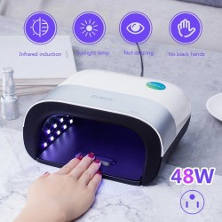 SUNUV SUN3 - 48W - professional nail dryer - UV LED lamp with 2.0 smart timer - memoryNail dryers