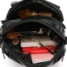Small shoulder / waist bag - leather - rivets - zippersBags