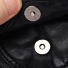 Small shoulder / waist bag - leather - rivets - zippersBags
