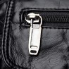 Small shoulder / waist bag - leather - rivets - zippersBags