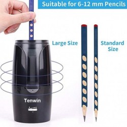 Automatic electric pencil sharpener - adjustable sharpening sizePencil sharpeners