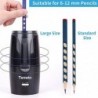 Automatic electric pencil sharpener - adjustable sharpening sizePencil sharpeners