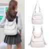 Multifunctional leather bag - backpack - large capacityBackpacks