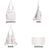 Multifunctional leather bag - backpack - large capacityBackpacks