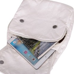 Multifunctional leather bag - backpack - large capacityBackpacks