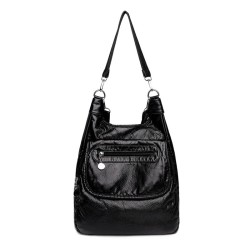 Multifunctional leather bag - backpack - large capacityBackpacks
