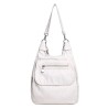 Multifunctional leather bag - backpack - large capacityBackpacks