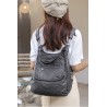 Multifunctional leather bag - backpack - large capacityBackpacks