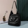 Multifunctional leather bag - backpack - large capacityBackpacks