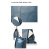 Multifunctional small backpack - patchwork design - leatherBackpacks