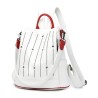 Fashionable backpack - anti-theft - leather - rivets stars - large capacityBackpacks