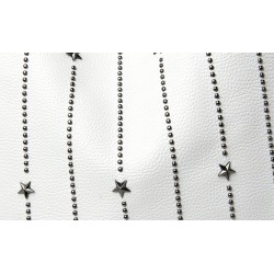 Fashionable backpack - anti-theft - leather - rivets stars - large capacityBackpacks