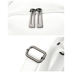 Fashionable backpack - anti-theft - leather - rivets stars - large capacityBackpacks