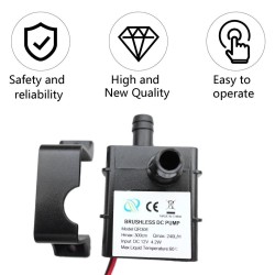 12V mini water pump - ultra quiet - brushless - submersiblePumps