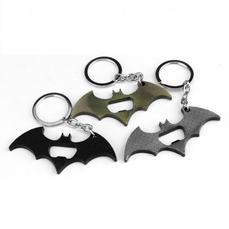 Batman shaped bottle opener - with keychainBar supply