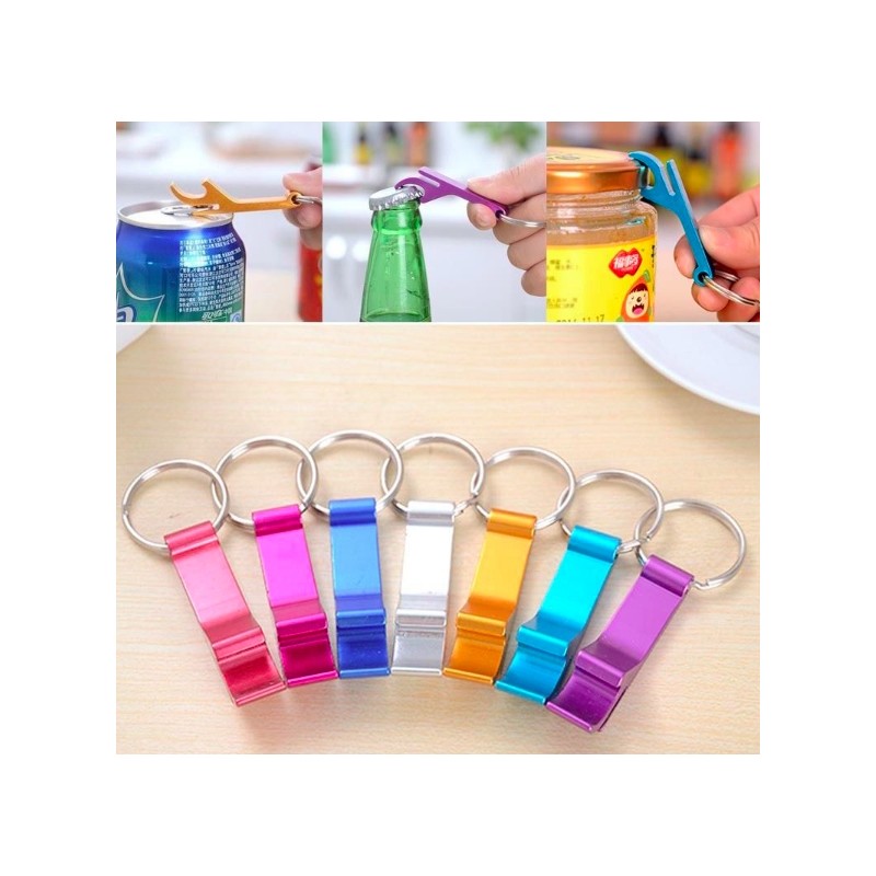 Mini bottle opener - with keychain ringKeyrings