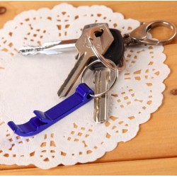 Mini bottle opener - with keychain ringKeyrings
