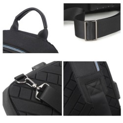 Anti-theft shoulder bag with USB port - crossbody - PVC chest bagBags