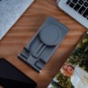 15W - wireless fast charger - stand - foldable phone holder - for iPhone - Samsung - Huawei - XiaomiHolders
