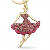 Crystal ballerina - keychainKeyrings