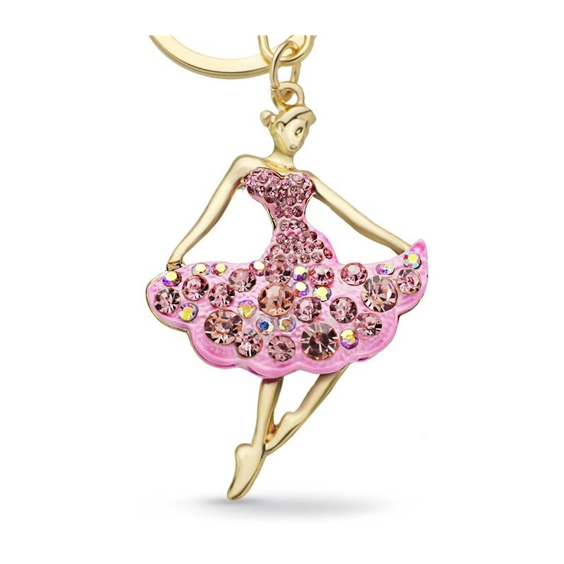 Crystal ballerina - keychainKeyrings