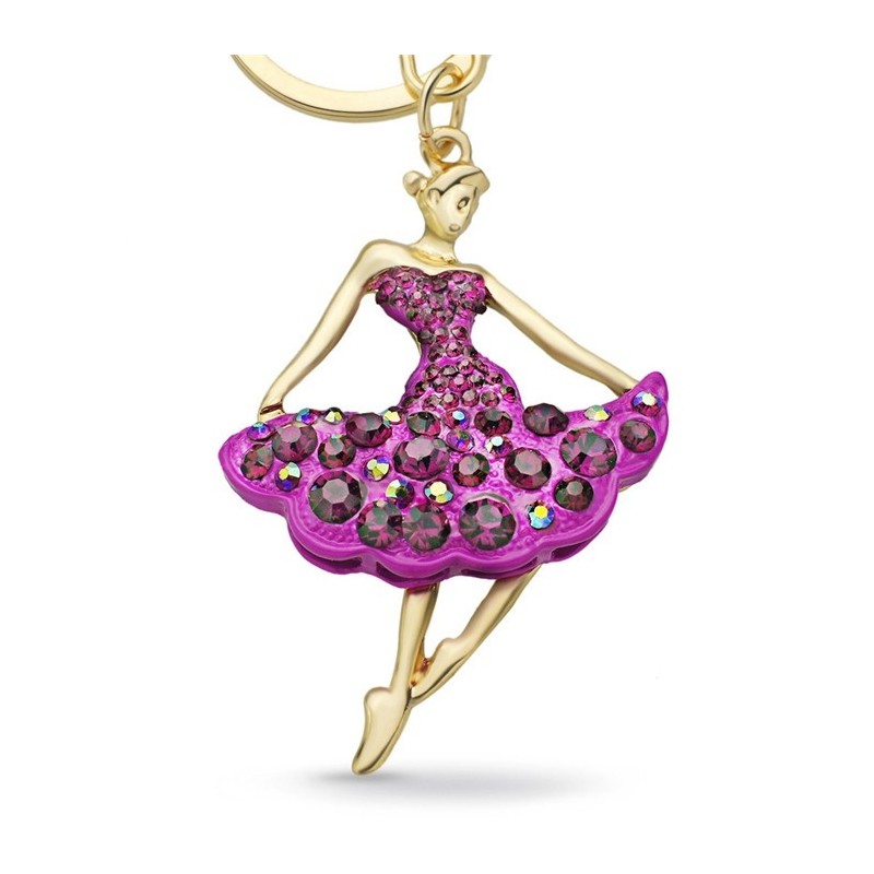 Crystal ballerina - keychainKeyrings