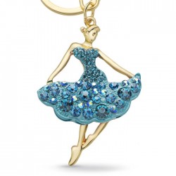 Crystal ballerina - keychainKeyrings