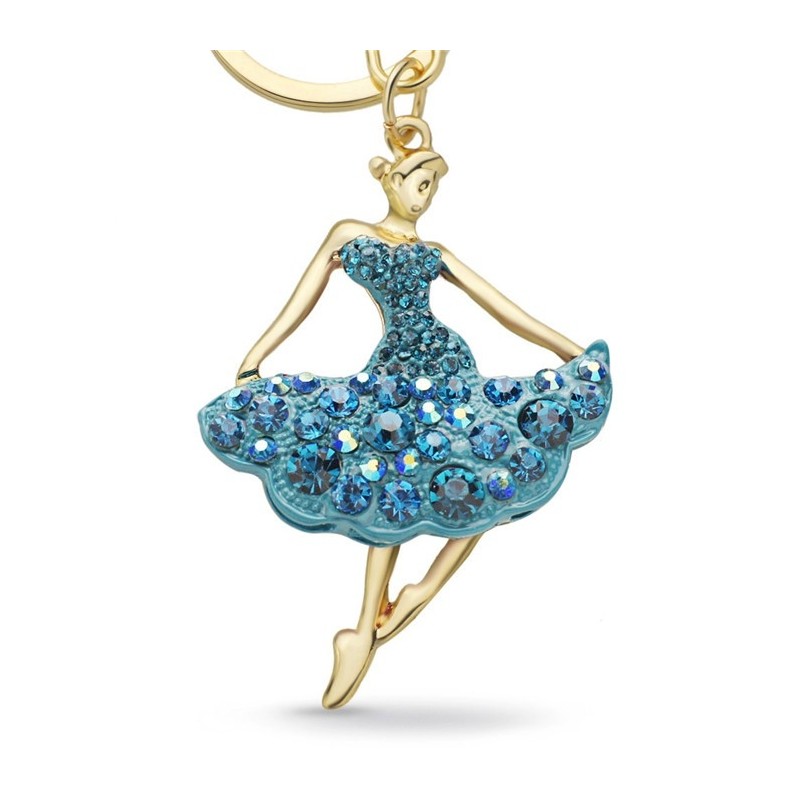Crystal ballerina - keychainKeyrings