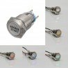 12V - 19mm - metal switch - LED - on-off engine start - ignition push button switchSwitches