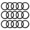 Replacement silicone rubber - seal ring - for Nespresso machine capsules pods - 20mm - 50 pieces 20mmCoffee filters