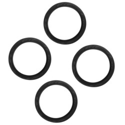 Replacement silicone rubber - seal ring - for Nespresso machine capsules pods - 20mm - 50 pieces 20mmCoffee filters