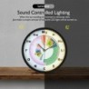 Modern wall clock - sound activated - LED - periodic table of chemical elementsClocks