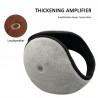 Warm earmuffs with metal hearing holes - unisexHats & Caps