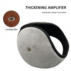Warm earmuffs with metal hearing holes - unisexHats & Caps