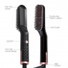Multifunctional hair / beard brush - comb - straightener - with temperature adjustmentHair straighteners