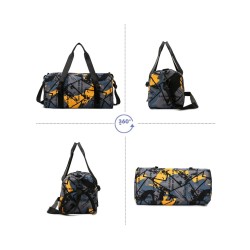 Stylish travel bag - with shoe compartment - large capacity - waterproof - unisex - graffiti designBags