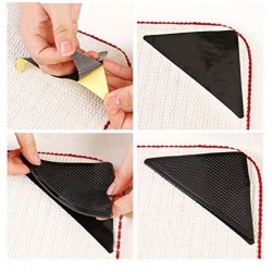 Silicone srip - non slip sticker - rug - carpet - mat - 4 piecesFurniture