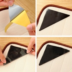 Silicone srip - non slip sticker - rug - carpet - mat - 4 piecesFurniture