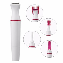 5 In 1 women's electric epilator - trimmer - hair removal - eyebrows - bikini - legs - armpitsHair trimmers