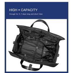 Multifunctional shoulder bag - waterproof backpack - with shoe pocket - waterproof - large capacityBags