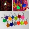 Reflective keychain - kids safety - star shaped - 10 piecesKeyrings