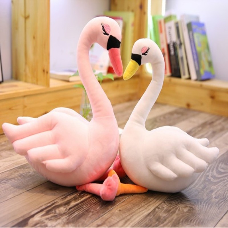 Pink swan - plush toy - 30 cmCuddly toys