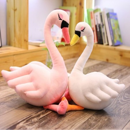 Pink swan - plush toy - 30 cmCuddly toys