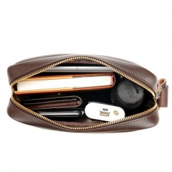 Elegant leather shoulder bag - S - M - LBags