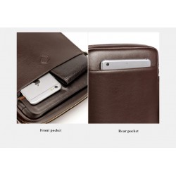 Elegant leather shoulder bag - S - M - LBags