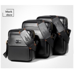 Elegant leather shoulder bag - S - M - LBags