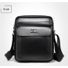 Elegant leather shoulder bag - S - M - LBags