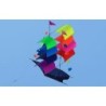 Sailing kite - 3D sailboat - with handle / lineKites